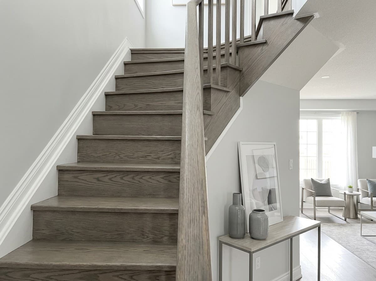 Grey-Stained Refinish - Newmarket